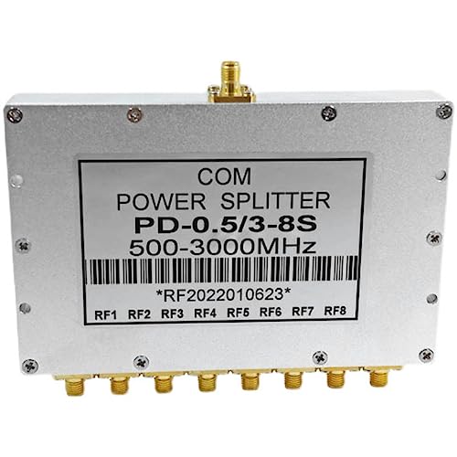 Diviseur de puissance SMA 8 voies pour connecter plusieurs antennes de 500 à 3000MHz