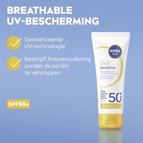 Nivea Sun Gezichtscrème SPF50+ Parfumvrij – 40 ml - View 4