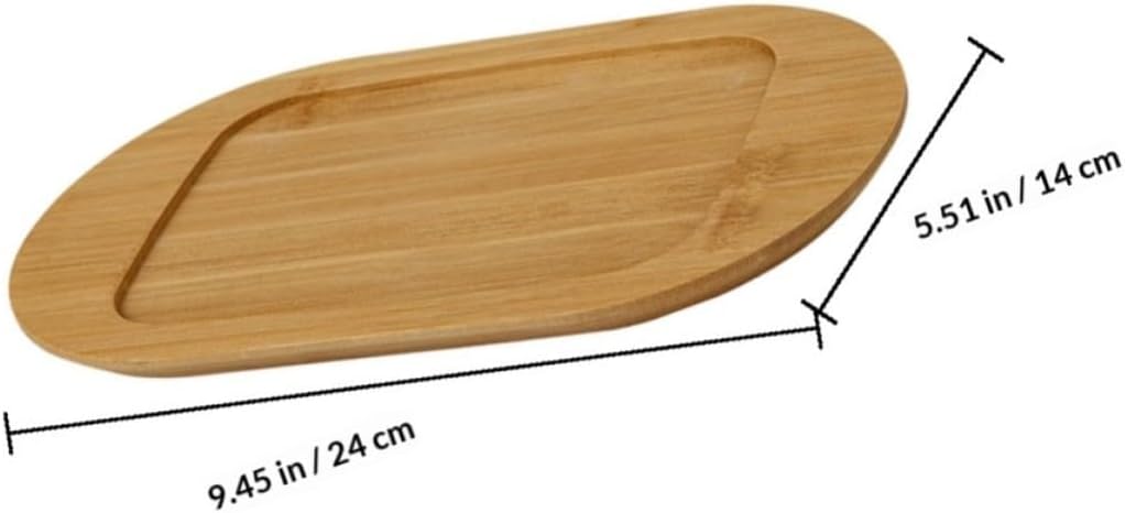 Ceramic Double Handle Baking Tray with Wood Lid, Easy to Clean and Stain Resistant, Simple Elegant Design for Kitchen and Household Baking Storage