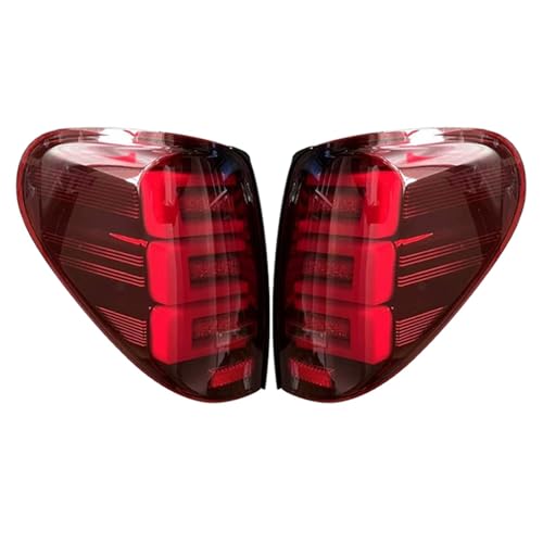 Feu arrière pour Mitsubishi L200 Triton 2005-2014 rouge en paire