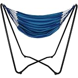 Sunnydaze Hanging Hammock Chair with Stand