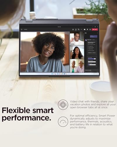 Image of Lenovo Ideapad 5i Touchscreen Laptop - 2-in-1 Laptop, Windows 11 Pro, with Digital Pen, Intel 10-Core 7 150U, 1920 x 1200 Display, Fingerprint, Backlit KB (16GB RAM, 512GB SSD)