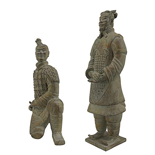 Artgenius Collectibles Terracotta Warriors Figurine Handmade Terracotta Warriors Statue Magnet Gift cover