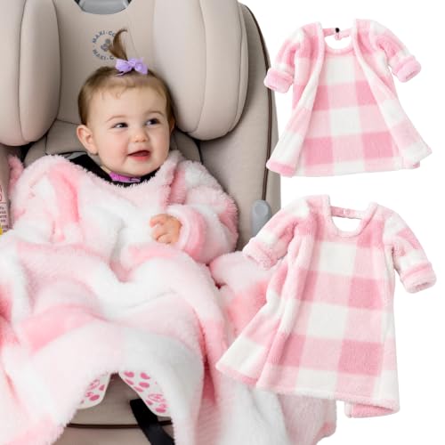 Image of Buckle Me Baby Cozy Car Seat Blanket -Wearable Car Seat Blankets for Babies