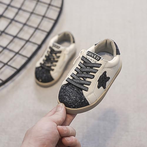 Girls Boys Glitter Star Toddler Sneakers Outdoor Sports Tennis Shoes3