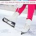 PEUTIER Ice Skate Guards, Hockey Shoes Ice Skate Blade Covers Ice Skating Protector & Adjustable Buckles Figure Skate Guards Ice Hockey Equipment Accessories for Ice Skating Hockey Figure Skates