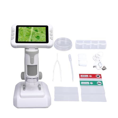 Microscope 1600X pour enfants avec écran LCD 4" et lumière LED réglable
