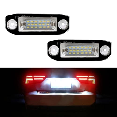 Lámpara con números para coche Volvo C30 y S80 para pasar la ITV sin problemas 2