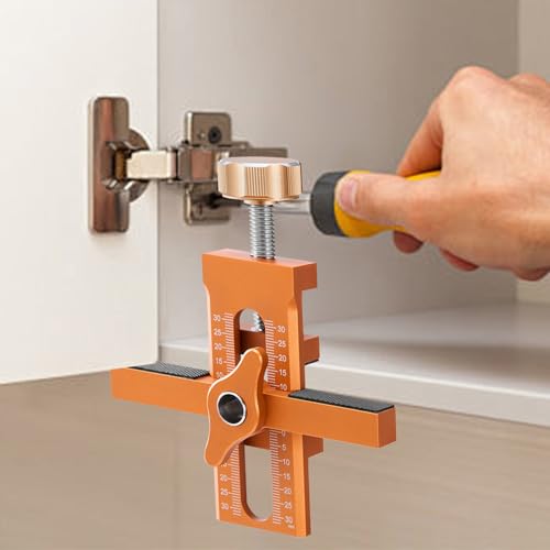 Support porte placard ajustable pour pose rapide de placards et armoires - 4