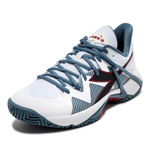 Image of Diadora Mens B.Icon 2 Ag Tennis Sneakers Shoes - Red, Yellow