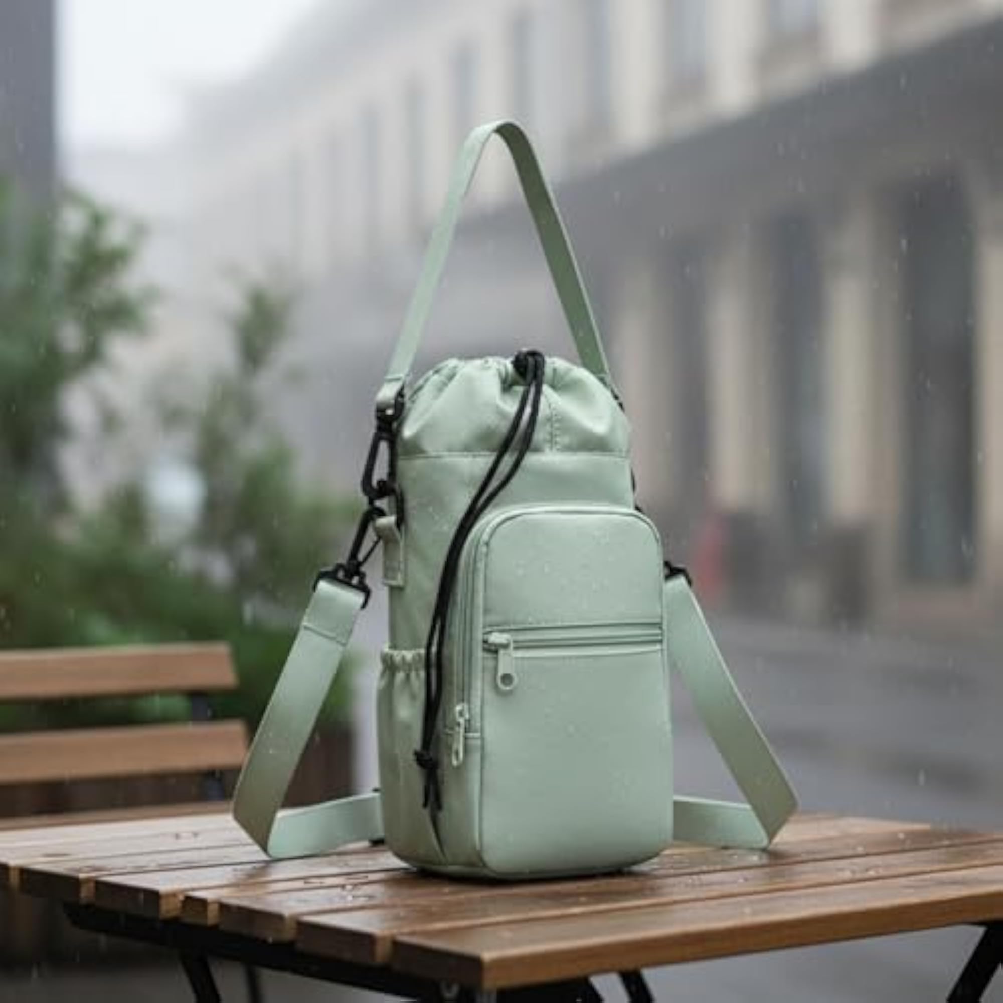 Multi-Functional Waterproof Water Bottle Bag with Phone Pocket