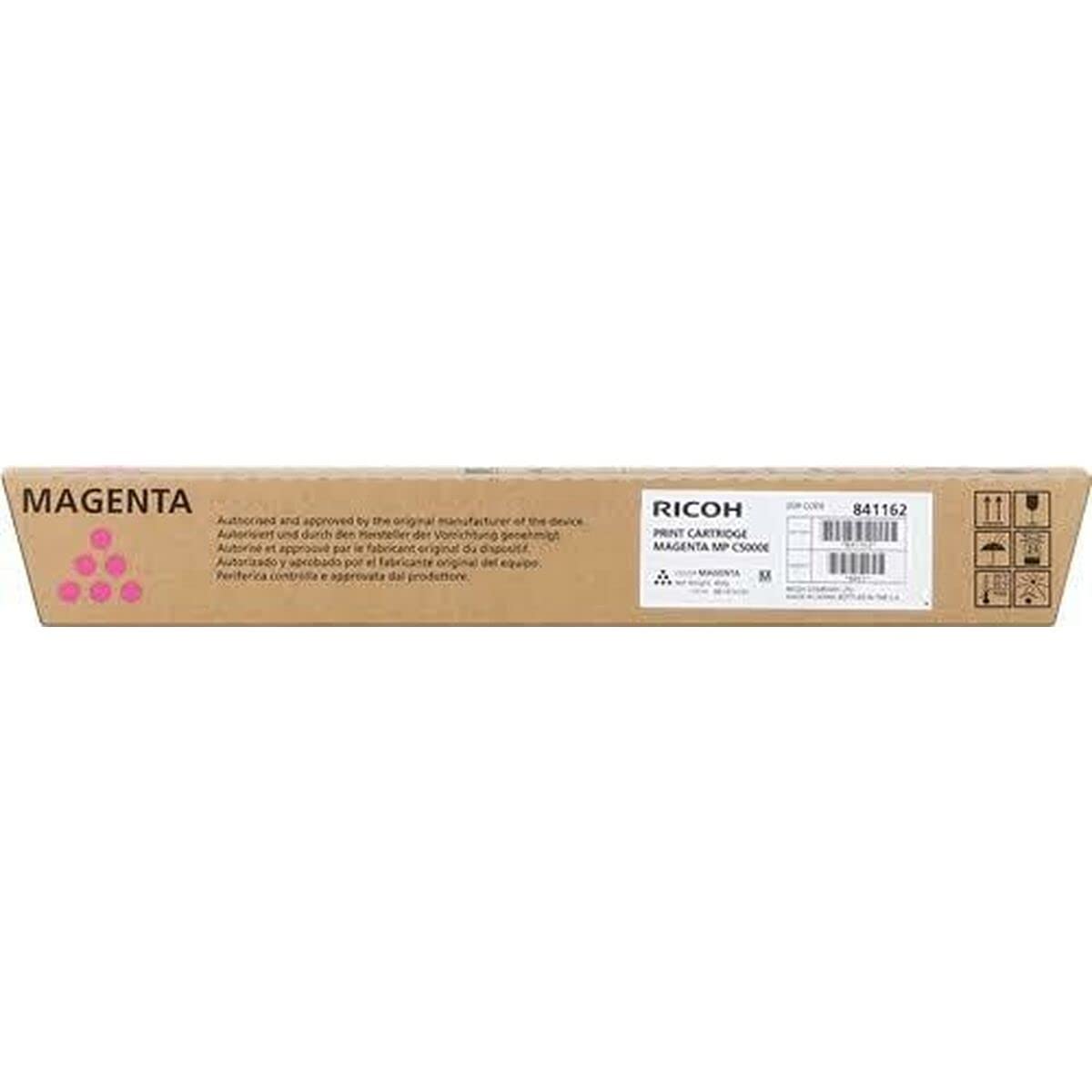 Ricoh 842050 Cartucho de tóner Original Magenta 1 Pieza(s) - Tóner para impresoras láser (18000 páginas, Magenta, 1 Pieza(s))