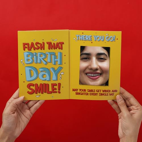 Oye Happy - Happy Birthday Mirror Card - Birthday Gift for Boyfri...