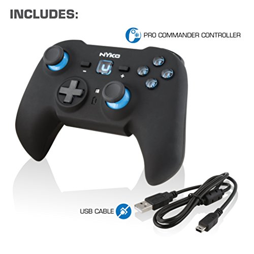 Controle Pro Commander para Nintendo Wii U Preto - Nyko