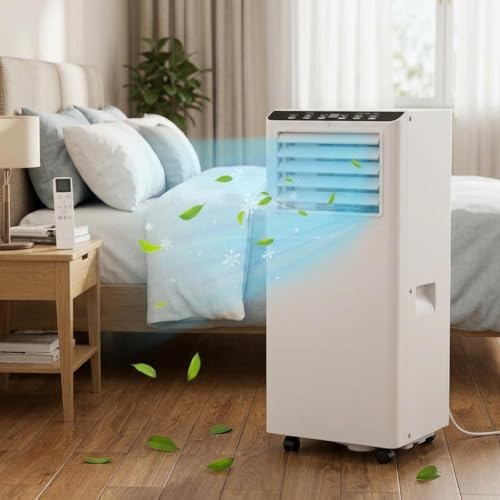 Climatiseur mobile 9000 BTU pour rafraîchir le salon et le bureau