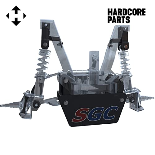 Smart Parts LK-BK-YAM-1QTY 4 Inch Lift Kit For Yamaha Golf Cart G29 Drive Gas & Electric thumb #2
