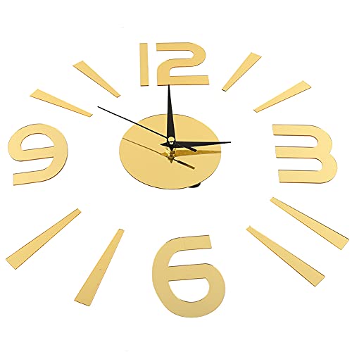 Reloj de pared grande para decorar el comedor con pegatinas elegantes 4