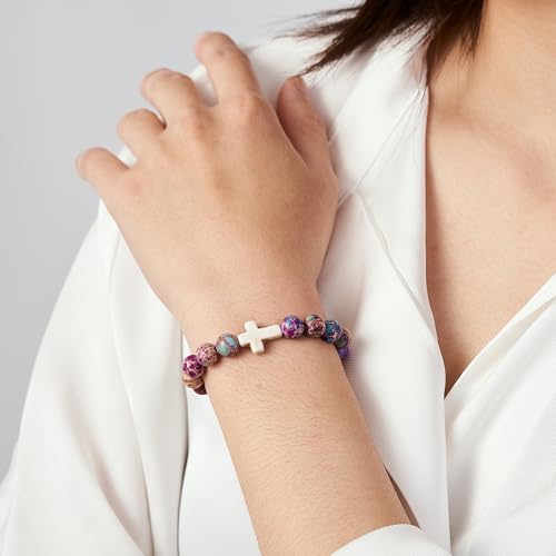 Tarsus Cross Bracelet for Granddaughter - Birthday, Christmas Stocking Stuffers for Teens Girls - Gifts from Grandma3