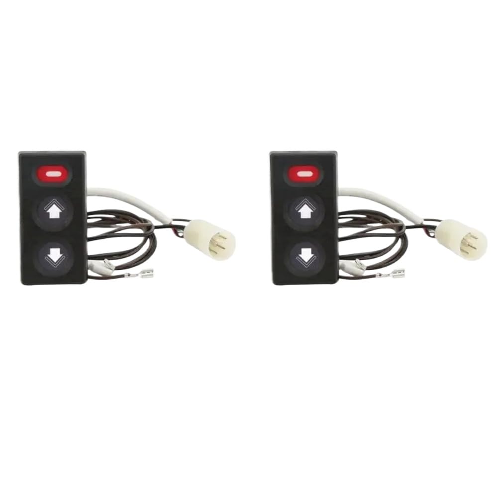 Panneau de commande de trim Penta DP290 SX | Bouton inclinaison bloqué solution 3855560 - 7