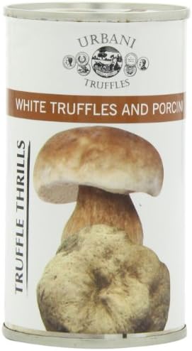 Urbani Truffles Truffle Thrills, White Truffles and Porcini, 6.1-Ounce Cans (Pack of 2)