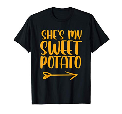 She's My Sweet Potato, I YAM Couple's Matching Camiseta