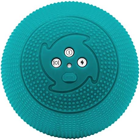 MyoStorm Heating Vibrating Massage Ball Roller for Deep Tissue Muscle Recovery Therapy and Pain Relief w/Heat + 4 Speed Vibration