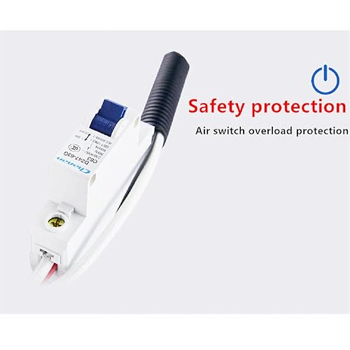 Miniatura 5 de Calentador de coche 800 W 12 V Kit de descongelador de parabrisas de coche de alta potencia, protección contra sobrecalentamiento, descongelación,