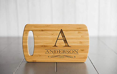 Personalized Cutting Board Wedding Gifts for the Couple - Engraved Cutting Board, Also