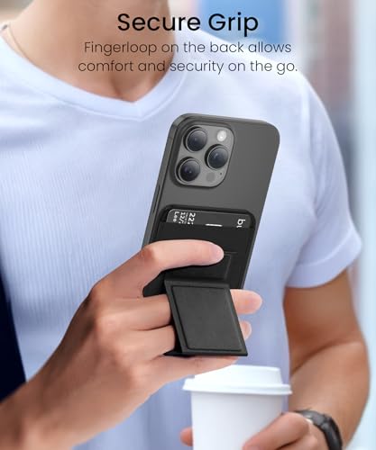 Tarjetero magnético con bloqueo RFID y soporte para iPhone 17 a 12 GONEZ 7