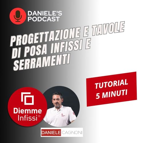 Progettazione e tavole di posa serramenti