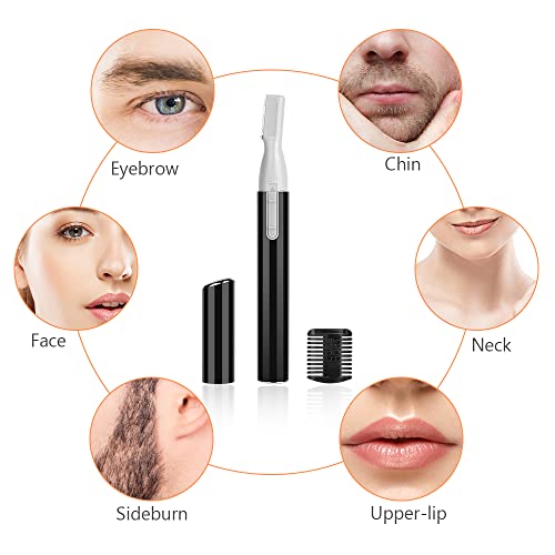 ACWOO Augenbrauentrimmer, Elektrischer Korrekturtrimmer für Körper und Gesicht,...