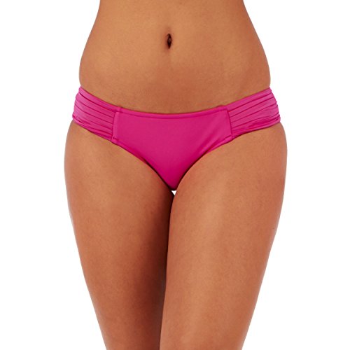 Seafolly Damen Plissee Hipster Bikini Bottom Badeanzug, Himbeere, 42