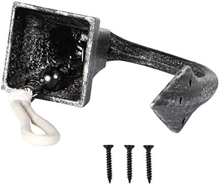 Miniatura 8 de Campana de cena Upstreet para exteriores o interiores, hecha de cobre rojo y hierro fundido, campana para colgar en la pared para superficies