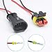 MWOHN Conector de Cable Enchufe Impermeable, 10 Juegos 2 Pines Conector Rápido...
