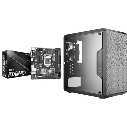 ASRock H370M-HDV Motherboard & Cooler Master Q300L Tower