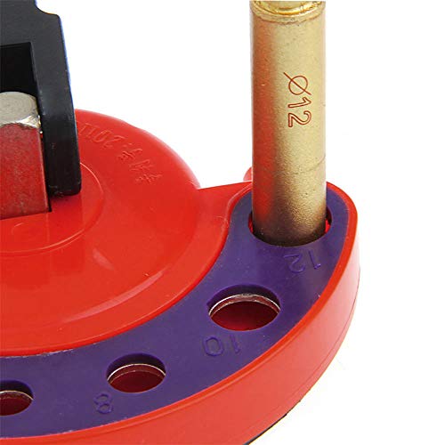 4-12mm Diamond Core Drill Bit Tile Glass Hole Saw Core Bit Guide Locator Openings Hole Saw Guide Jig Fixture Vacuum Suction Base Coolant for Tiles, Glass Granite, Ceramic 7 4-12mm Diamond Core Drill Bit Tile Glass Hole Saw Core Bit Guide Locator Openings Hole Saw Guide Jig Fixture Vacuum Suction Base Coolant for Tiles, Glass Granite, Ceramic - Image 7