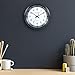 La Crosse Technology Atomic Wall Clock, Metal, 10