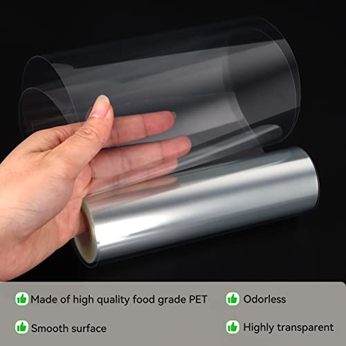 Powmag 4 PCS Acetato per Torte, Acetato