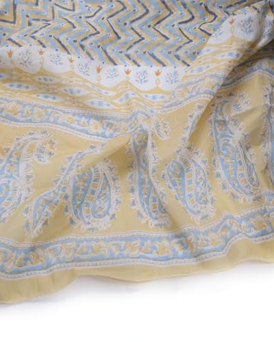 Image of Sun Fashion And Lifestyle Pure Cotton Unstitched Frabic Set - Salwar Suit With Stylish Dupatta (TBD240)