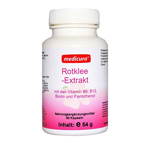 Preisvergleich Produktbild Medicura Rotklee-Extrakt 90 Kapseln - 54 g