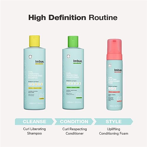 Schaumfestiger für Locken – Imbue Curl Uplifting Conditioner-Schaum 200ml