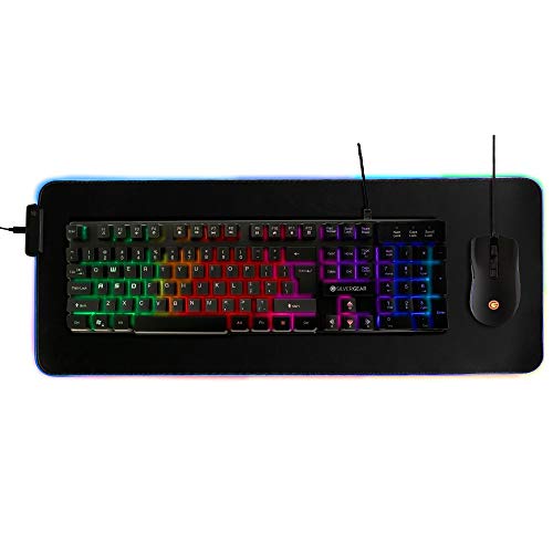 Silvergear Gaming Set - Gaming Claviers, Tapis de Souris et Souris Cover