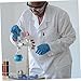Ipetboom Flask Clamp Holder Zinc Alloy Laboratory Prong Finger Clamp with Stand Clip for Scientific Research Teaching Experiments Industrial Use Safe for Students