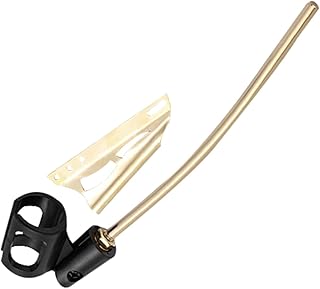 Parliky 1 Set saxophone clip Sax ABS Mic Clip Creative Mic Clip ABS Mic Holder Mic Holder Clip Mic Stand Clip wireless mics brass fittings bracket clip microphone aluminum alloy