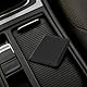 CoBak Kfz Zulassungs Fahrzeugschein Hülle und Versicherungshalter – Magnetverschluss Auto Organizer für das Handschuhfach im, Zubehörtasche für wichtige Dokumente Karten（Carbonfaser Schwarz）