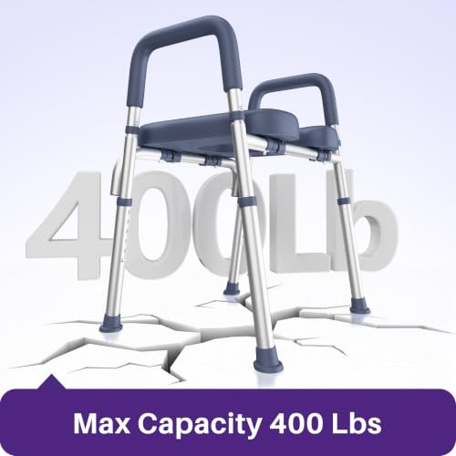 Image of KEKOY Toilet Seat Risers for Seniors, Adjustable Height Width, Fits Most