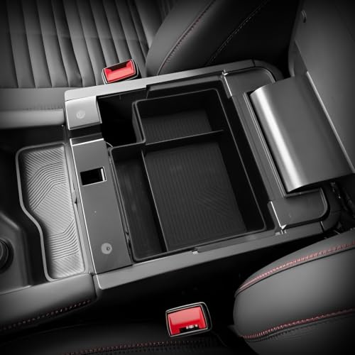 Image of LUWU for 2026 Explorer Center Console Organizer Accessories | for 2025 2026 Ford Explorer Front Armrest Storage Box Armrest Console Storage Box Insert Tray Coin Container 3-Pack