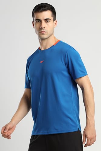 Image of Reebok Men's Sport T-Shirt - Moisture Wicking Sports T-Shirt | Workout Running Training Tshirt for Men's | Half Sleeve Active Tee