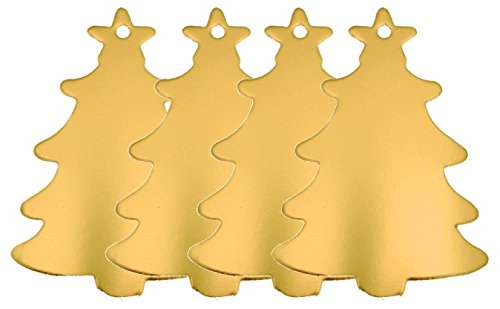 Crackers Ltd Fill Your Own Christmas Crackers - Box of 4 Gold Crackers with Gold Trim - Image 2