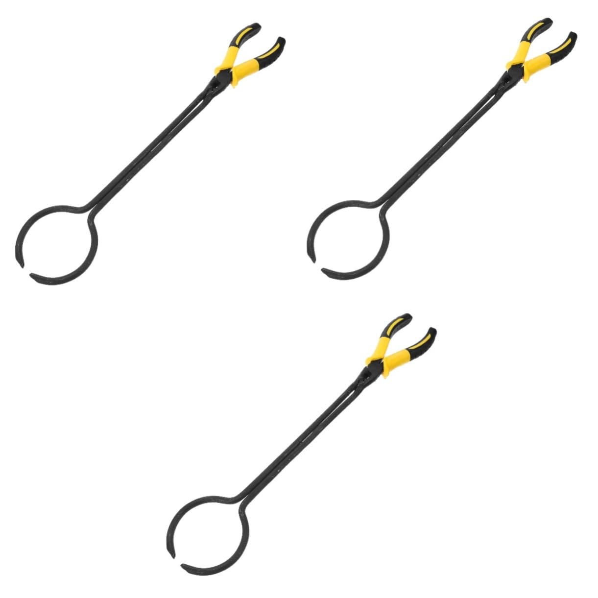 3 Pezzi Pinze da crogiolo pinze multifunzione pinzette da laboratorio Pinza PERSO mano impugnatura morsetti per becher per crogiolo pinze per crogiolo morsetti gomma da cancellare